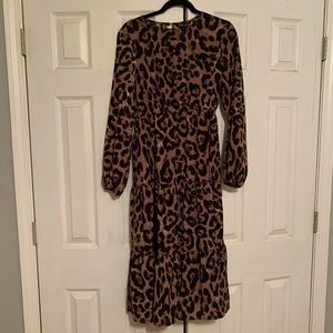 Shein Leopard print dress
